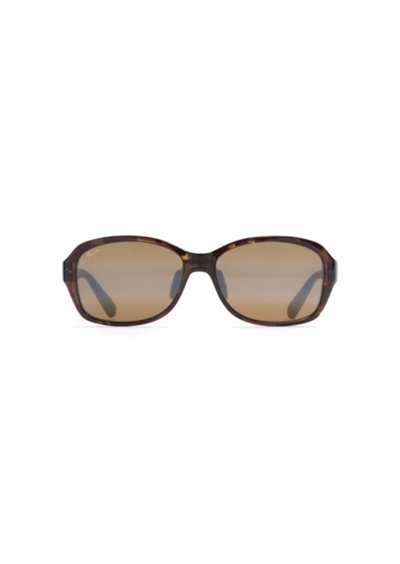 Maui Jim Women's Koki Beach Polarized Universal Fit Fashion Sunglasses Olive Tortoise/HCL® Bronze