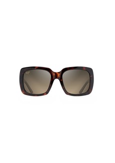 Maui Jim Women's Two Steps Polarized Fashion Sunglasses Tortoise/HCL® Bronze