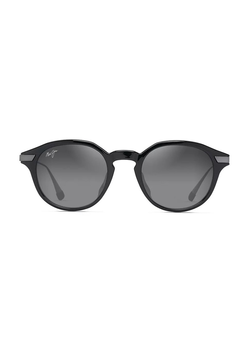 Maui Jim Momi 49MM Round Sunglasses