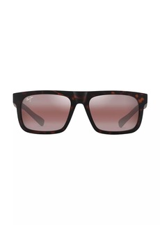 Maui Jim Opio 56MM Square Sunglasses