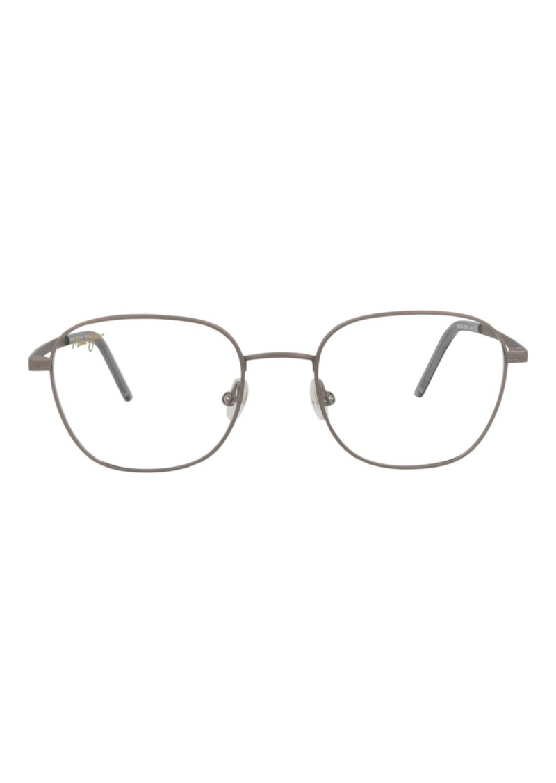 Maui Jim Round-Frame Stainless Steel Optical Frames