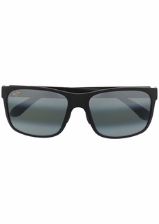 Maui Jim square-frame tinted sunglasses