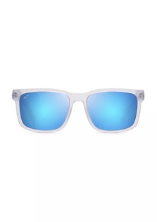 Maui Jim Stone Shack 55MM Square Sunglasses