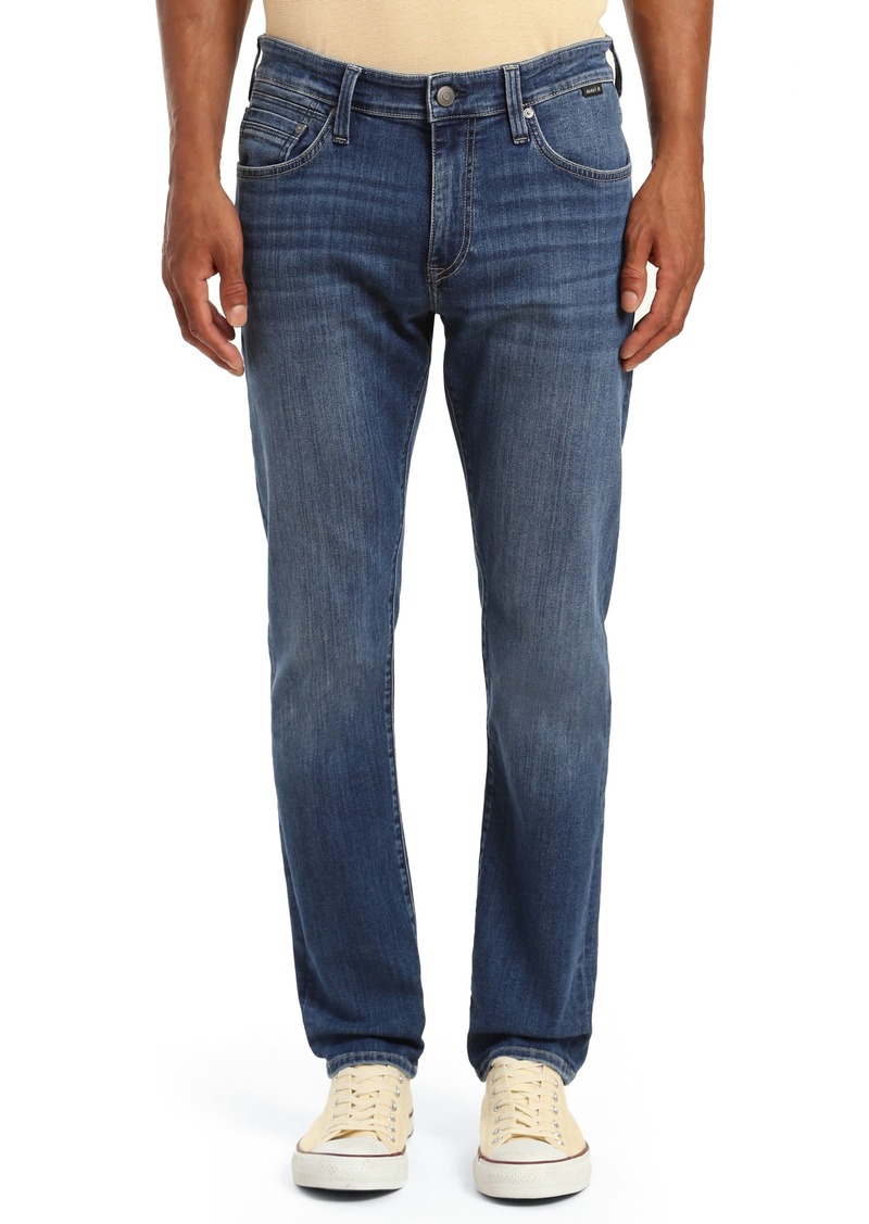 Mavi Jeans Jake Slim Straight Leg Jeans in Indigo Brushed at Nordstrom Rack