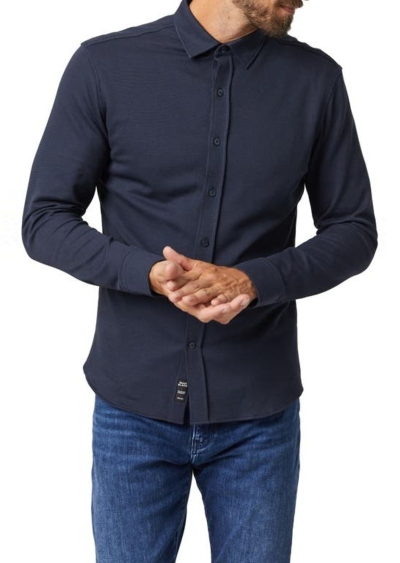 Mavi Jeans Piqué Button-Up Shirt
