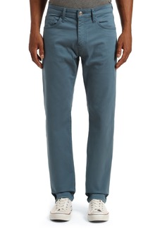 Mavi Jeans Zach Five-Pocket Straight Leg Twill Pants in Bluestone Twill at Nordstrom Rack