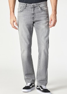 Mavi Jeans Zach Mid Rise Straight Leg Jeans in Grey Brushed Seattle at Nordstrom Rack
