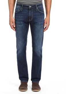 Mavi Jeans Zach Straight Leg Jeans in Deep Brushed Cashmere at Nordstrom