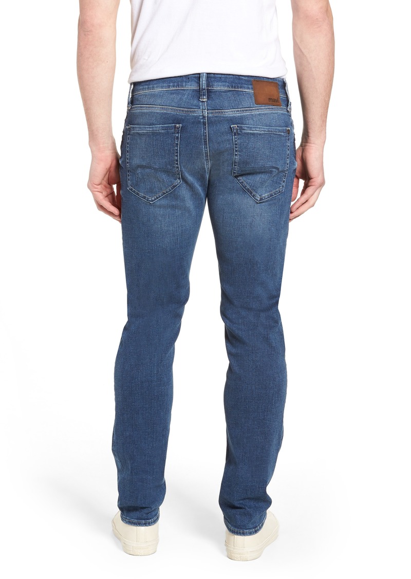 Mavi Mavi Jeans Zach Straight Leg Jeans (Indigo Cashmere) | Jeans
