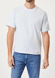 Mavi Slub Short Sleeve Tee In Arctic Ice