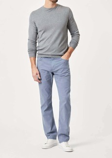 Mavi Zach Luxe Twill Pants In Flint Stone