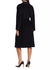 Max Mara 101801 Icon Madame Wool & Cashmere Double-Breasted Coat