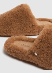 Max Mara 20mm Teddy Slipper