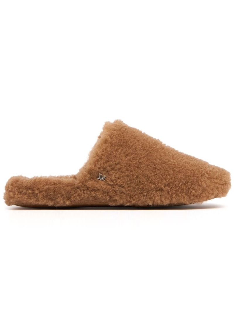 Max Mara 20mm Teddy Slipper