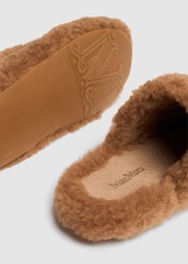 Max Mara 20mm Teddy Slipper