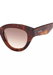 Max Mara 50MM Cat-Eye Sunglasses