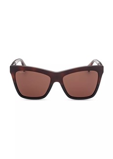 Max Mara 55MM Geometric Sunglasses