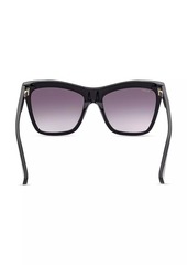 Max Mara 55MM Geometric Sunglasses