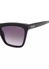 Max Mara 55MM Geometric Sunglasses