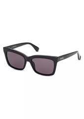 Max Mara 55MM Rectangular Sunglasses