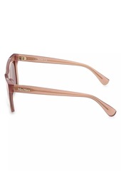 Max Mara 55MM Rectangular Sunglasses