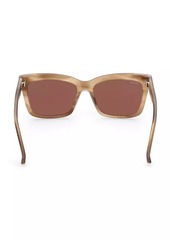 Max Mara 55MM Rectangular Sunglasses