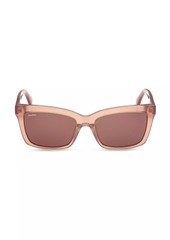 Max Mara 55MM Rectangular Sunglasses