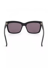 Max Mara 55MM Rectangular Sunglasses