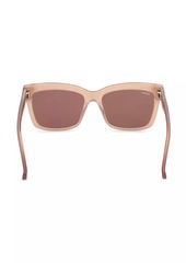 Max Mara 55MM Rectangular Sunglasses