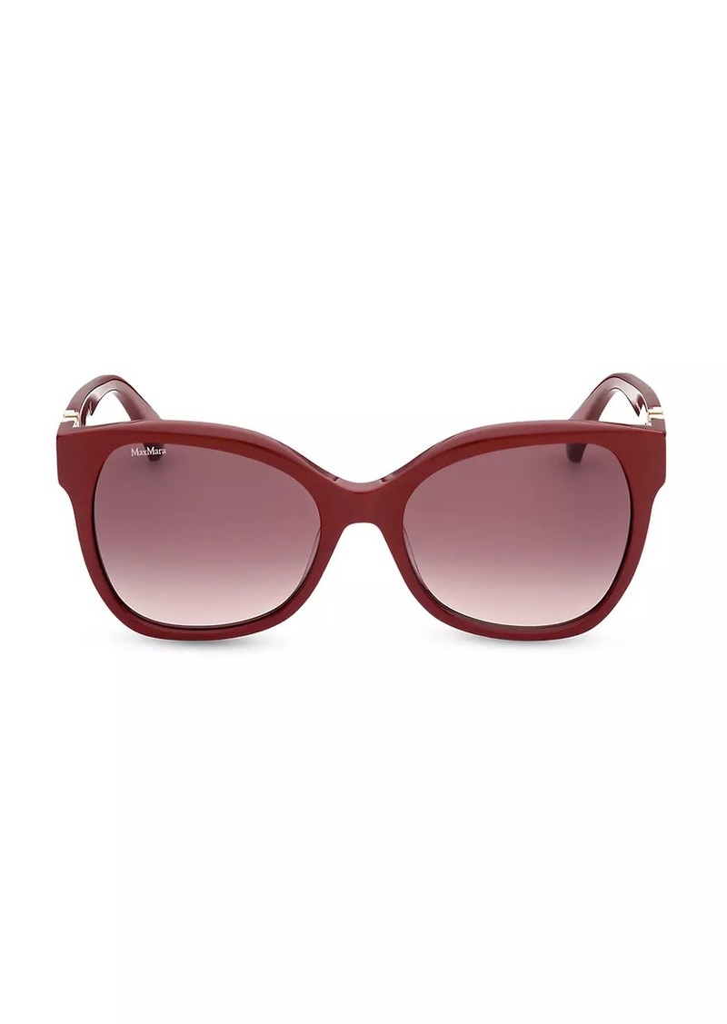 Max Mara 56MM Butterfly Sunglasses