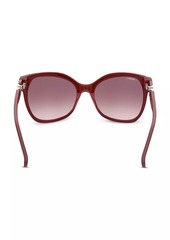 Max Mara 56MM Butterfly Sunglasses