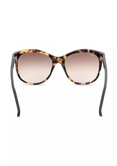Max Mara 56MM Butterfly Sunglasses