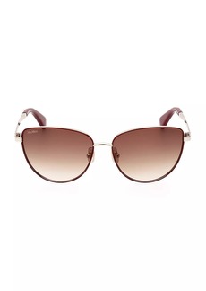 Max Mara 56MM Cat-Eye Sunglasses