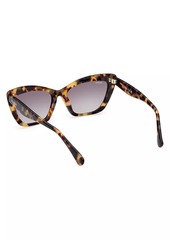 Max Mara 57MM Cat-Eye Sunglasses