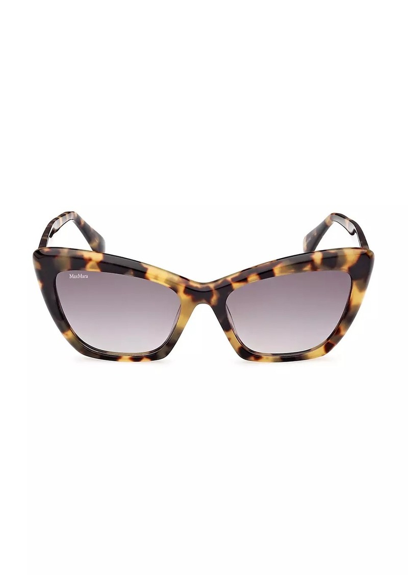 Max Mara 57MM Cat-Eye Sunglasses