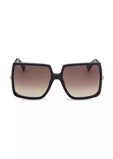 Max Mara 58MM Square Sunglasses