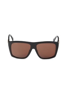 Max Mara 58MM Square Sunglasses