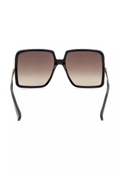 Max Mara 58MM Square Sunglasses