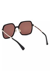 Max Mara 59MM Square Sunglasses