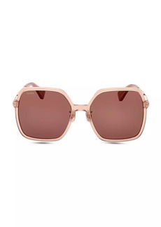 Max Mara 59MM Square Sunglasses