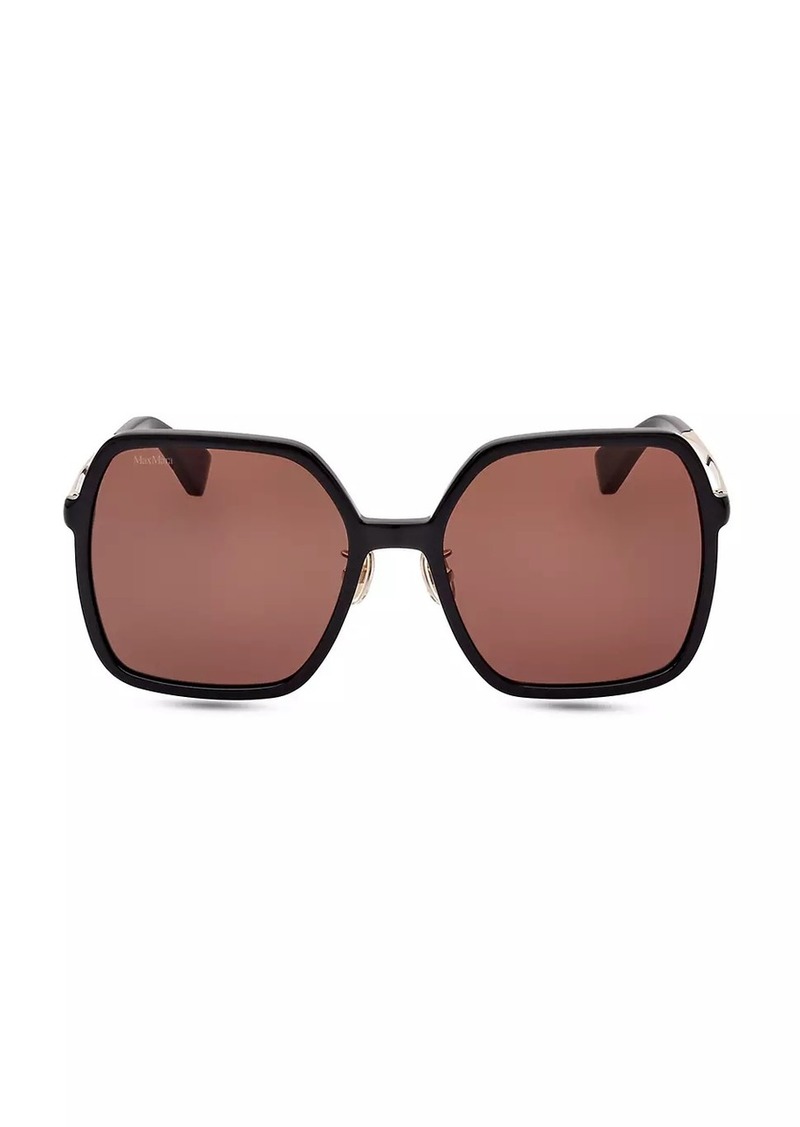 Max Mara 59MM Square Sunglasses