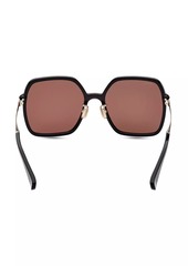 Max Mara 59MM Square Sunglasses