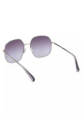 Max Mara 60MM Geometric Sunglasses