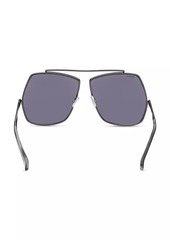 Max Mara 64MM Geometric Sunglasses