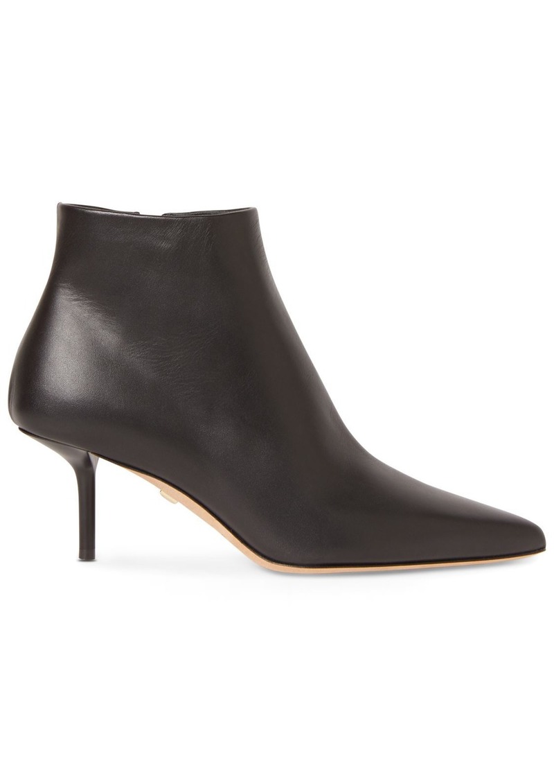 Max Mara 65mm Leather Ankle Boots