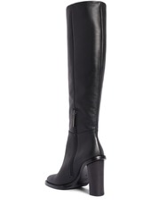 Max Mara 80mm Leather Tall Boots