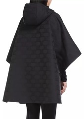 Max Mara Aeroso Jacquard Hooded Cape