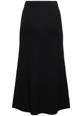 Max Mara Agile Wool Long Skirt