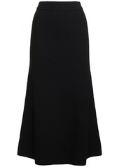 Max Mara Agile Wool Long Skirt