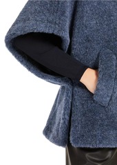 Max Mara Alpaca-Blend Cap-Sleeve Cape